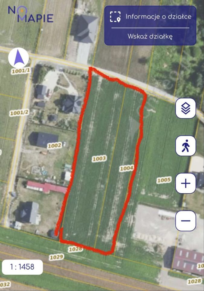 Działka budowlana Ożarów, ul. Żytnia. Zdjęcie 4