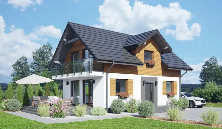dom wolnostojący, 5 pokoi Zgierz Stępowizna