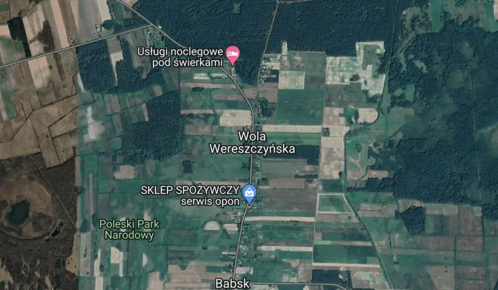 Działka rolna Wola Wereszczyńska