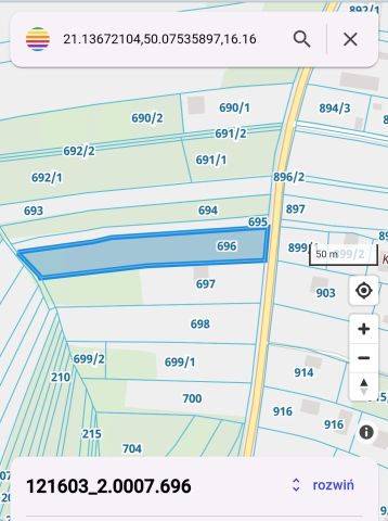 Działka budowlana Nowe Żukowice Gołębin. Zdjęcie 1