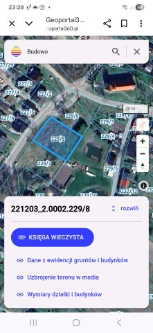 Działka budowlana Budowo, ul. Lipowa. Zdjęcie 1