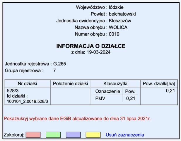 Działka siedliskowa Wolica. Zdjęcie 5