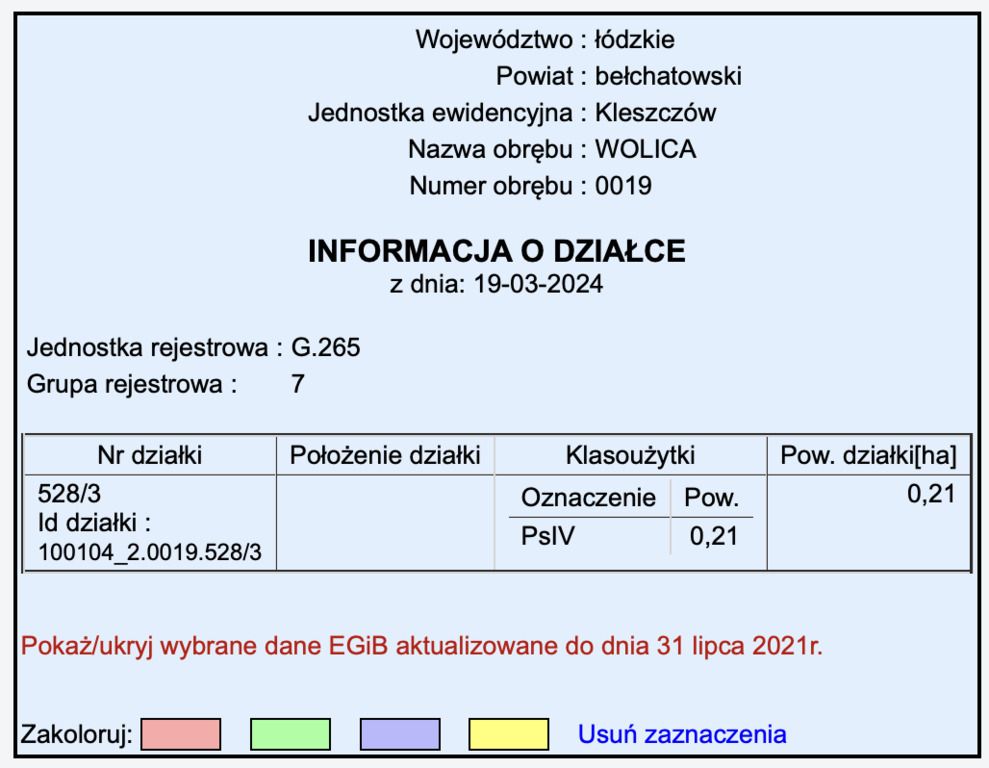 Działka siedliskowa Wolica. Zdjęcie 5