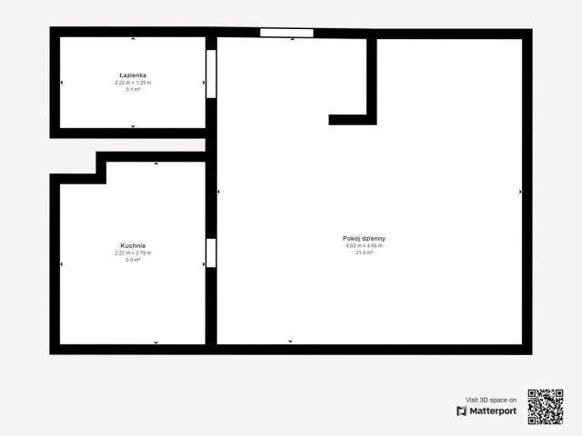 Mieszkanie 1-pokojowe Łódź Radogoszcz, ul. Pasieczna. Zdjęcie 12