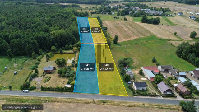 Działka budowlana Wodynie, ul. Szkolna. Zdjęcie 1