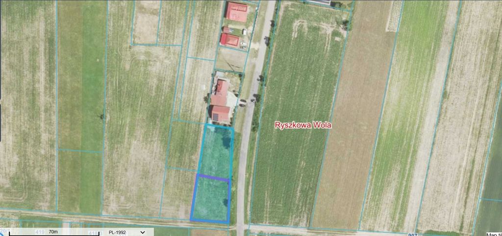 Działka budowlana Ryszkowa Wola. Zdjęcie 7
