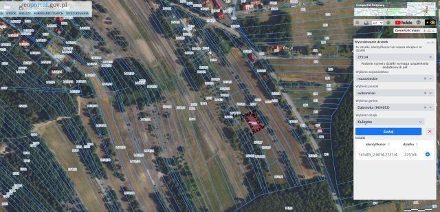 Działka rolno-budowlana Kuligów, ul. Dębinowa. Zdjęcie 16