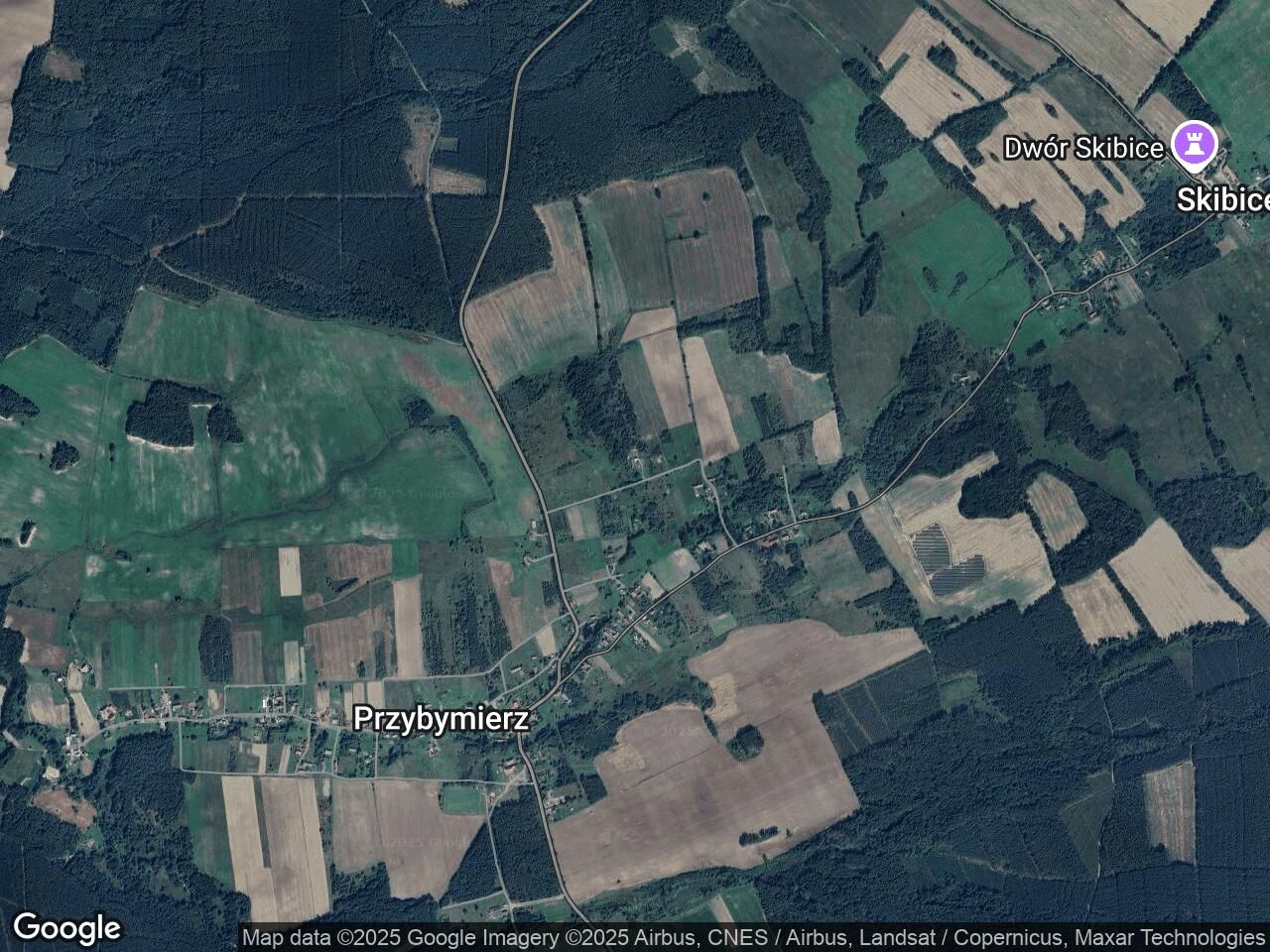 Działka rolno-budowlana Przybymierz, ul. Leśna