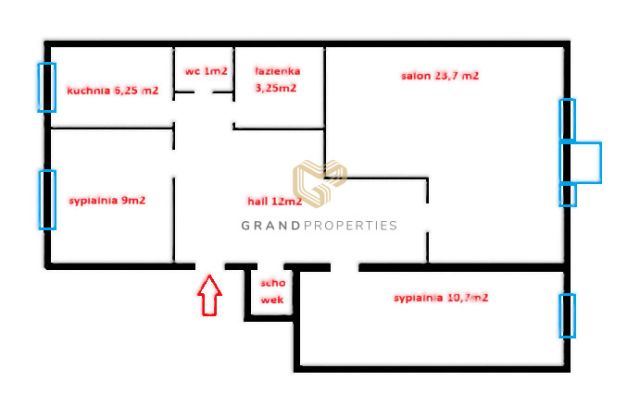 Mieszkanie 3-pokojowe Wołomin, ul. Mieszka I. Zdjęcie 3