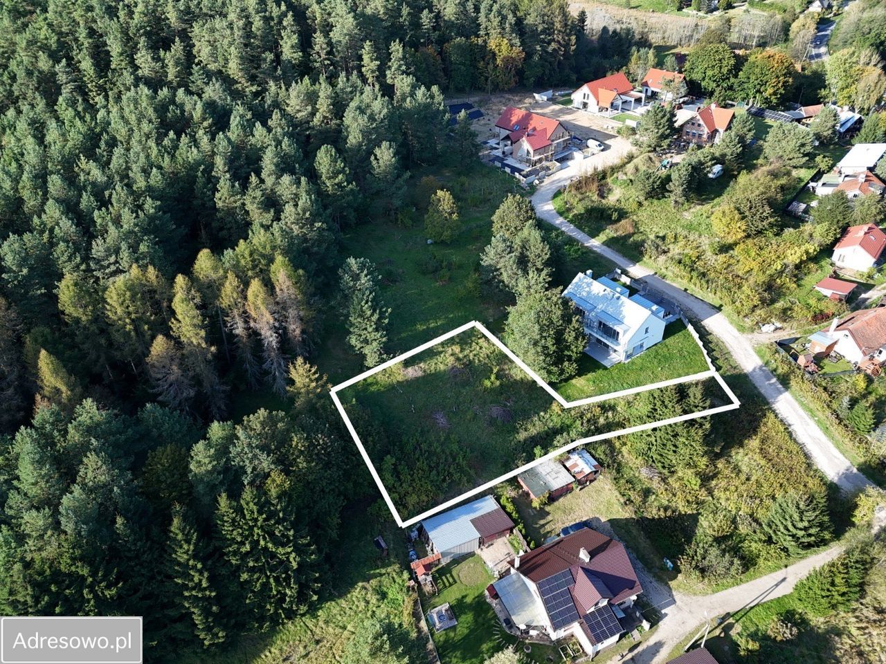 Działka budowlana Łupstych. Zdjęcie 3