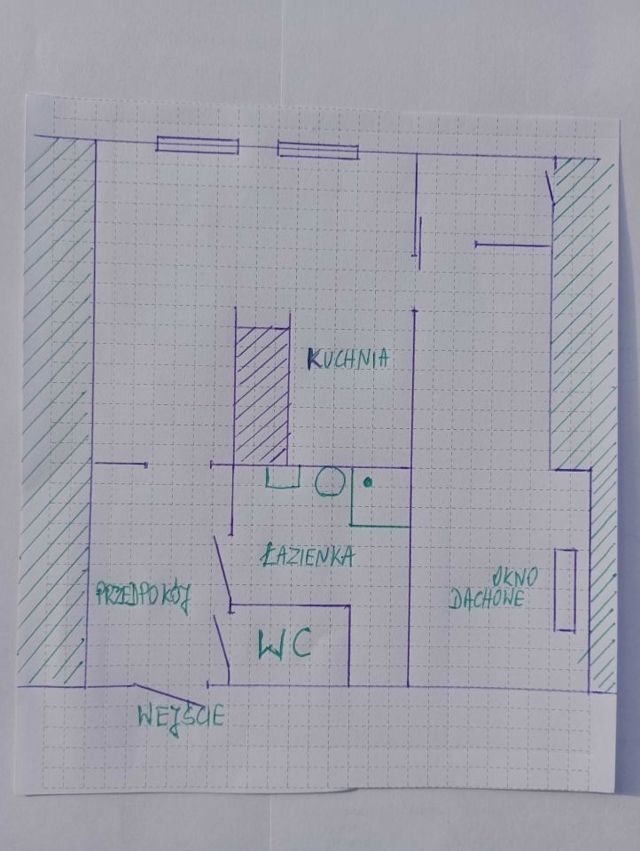 Mieszkanie 2-pokojowe Rogów, ul. Dworcowa. Zdjęcie 7