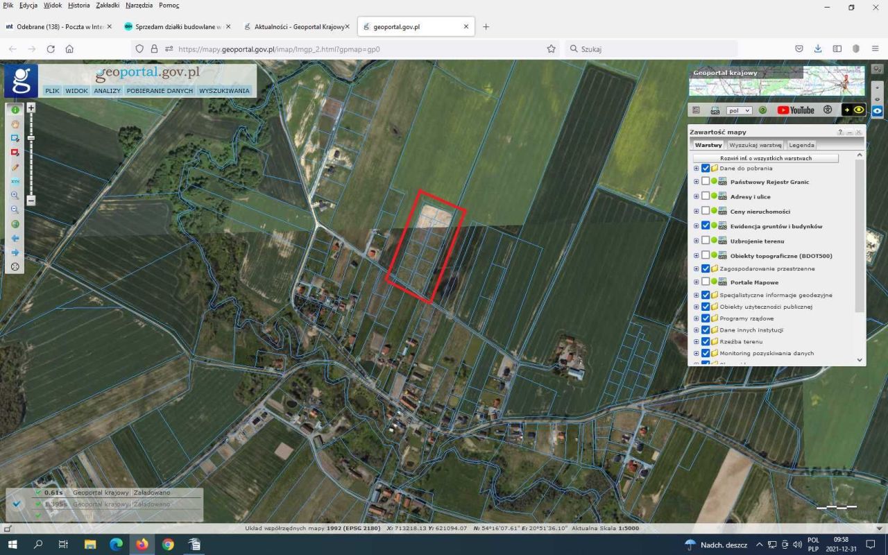 Działka budowlana Wirwilty