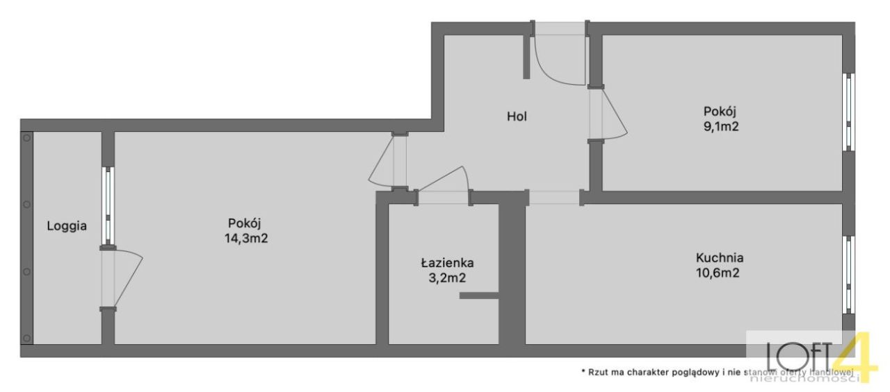 Mieszkanie 2-pokojowe Łysa Góra. Zdjęcie 16