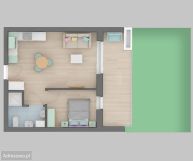 Mieszkanie 2-pokojowe Kołobrzeg Podczele, ul. Poleska. Zdjęcie 4