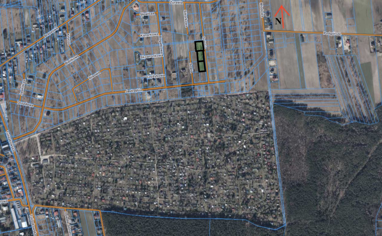 Działka budowlana Konin Wilków, ul. Gołębia. Zdjęcie 3