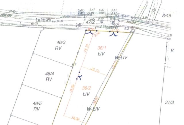 Działka inwestycyjna Parszczyce, ul. Łąkowa. Zdjęcie 3