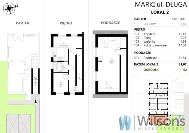 Mieszkanie 6-pokojowe Marki, ul. Długa. Zdjęcie 5