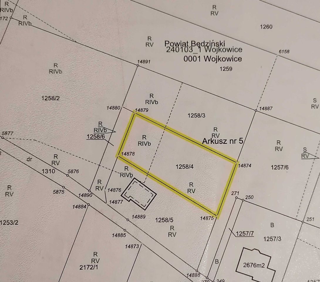 Działka budowlana Wojkowice, ul. Brzeziny. Zdjęcie 6
