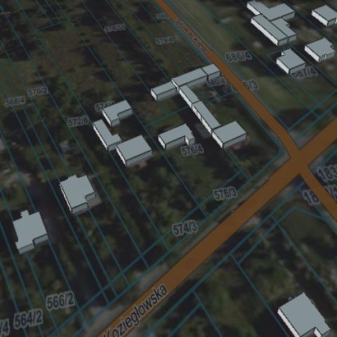 Działka budowlana Myszków Nowa Wieś Żarecka, Koziegłowska. Zdjęcie 1