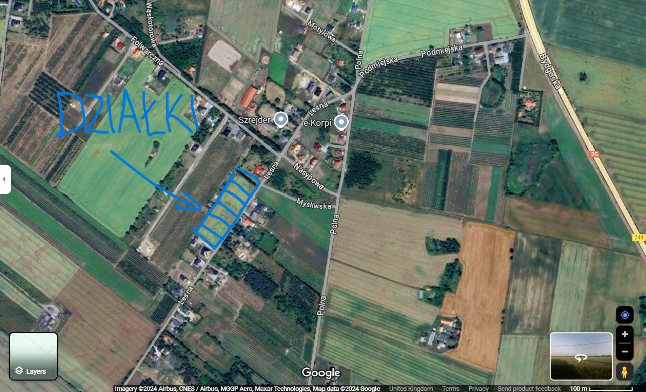 Działka budowlana Morzewiec, ul. Leśna. Zdjęcie 3