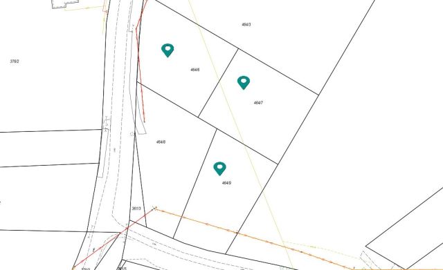 Działka budowlana Podniebyle. Zdjęcie 10