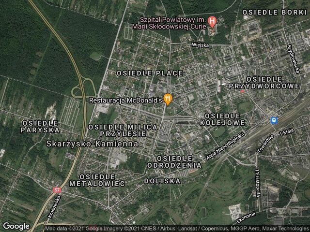 Lokal Skarżysko-Kamienna Milica, al. Józefa Piłsudskiego. Zdjęcie 1