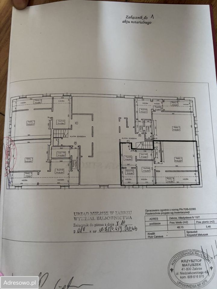 Mieszkanie 2-pokojowe Zabrze Biskupice, ul. Władysława IV. Zdjęcie 18