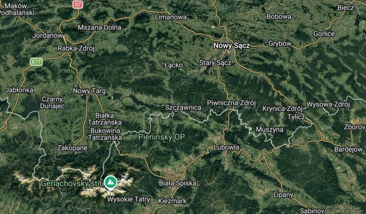 Działka rolna Szczawnica