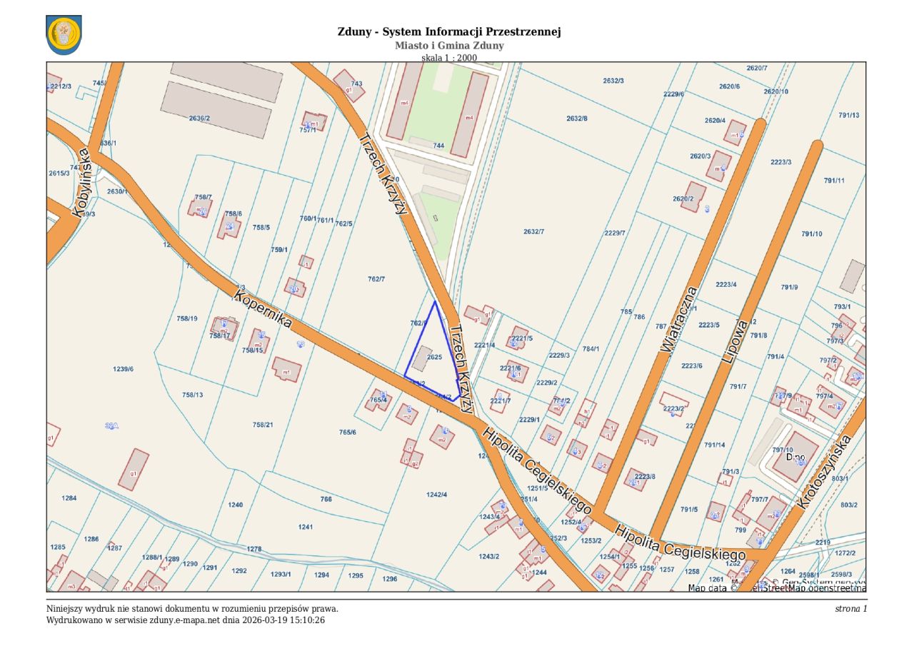 Działka inwestycyjna Zduny, ul. Kopernika. Zdjęcie 11