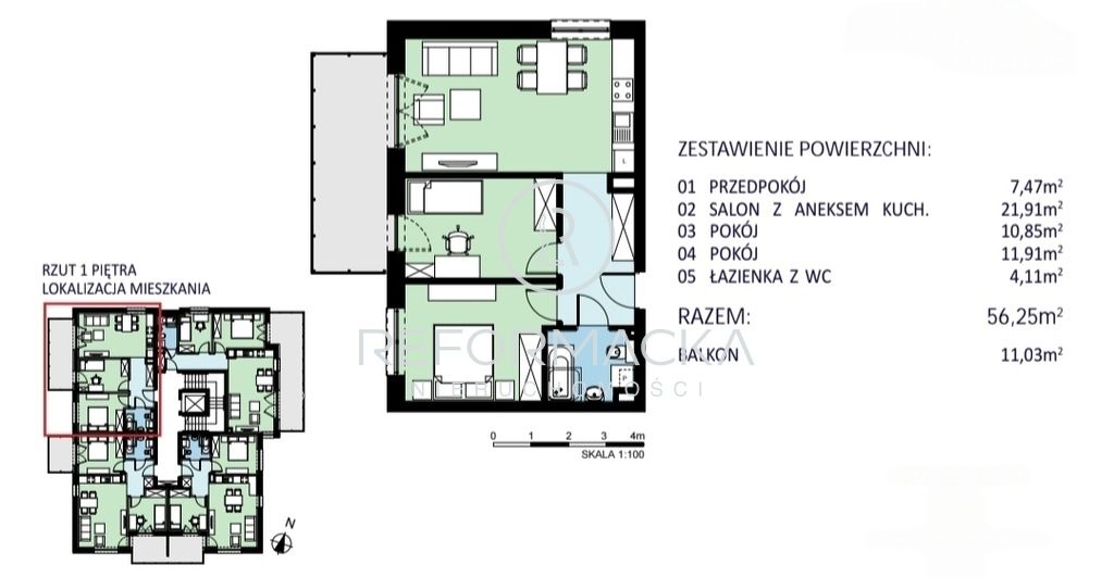 Mieszkanie 3-pokojowe Rzeszów Załęże, ul. św. Floriana. Zdjęcie 2