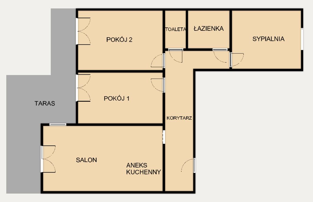 Mieszkanie 4-pokojowe Kraków Bieżanów, ul. Braci Czeczów. Zdjęcie 27