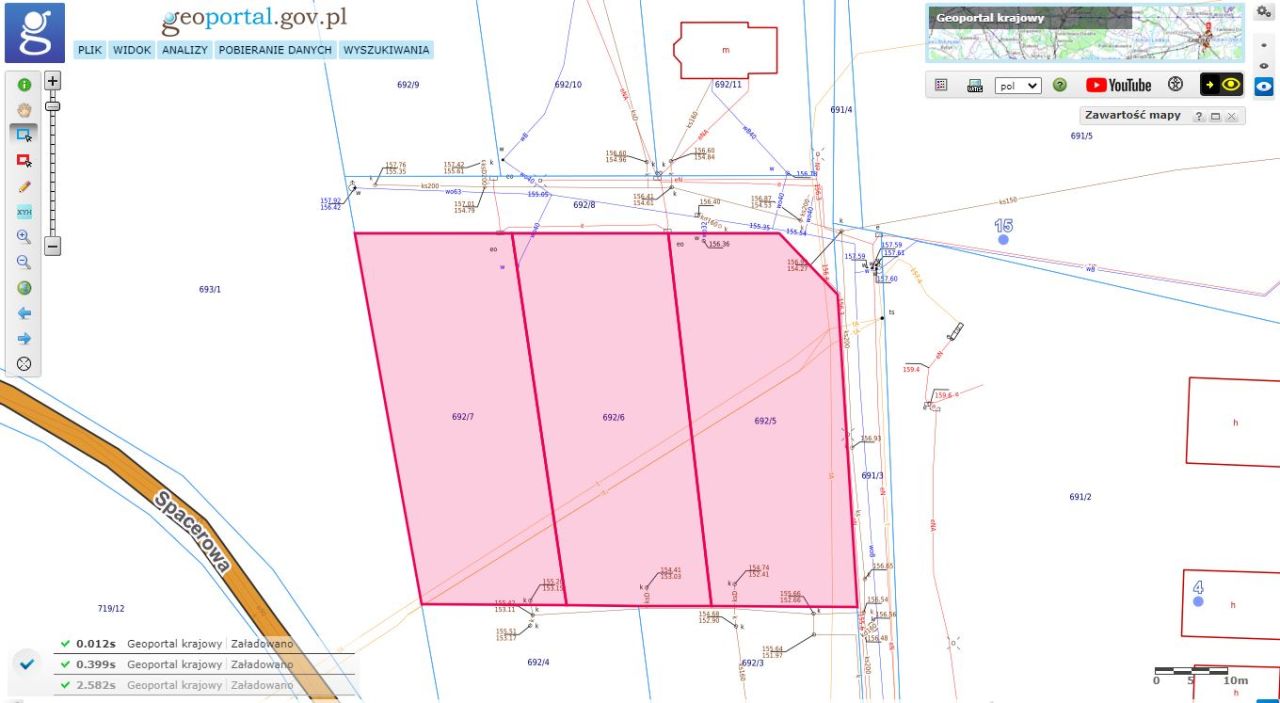 Działka budowlana Borowy Młyn, ul. Spacerowa. Zdjęcie 7