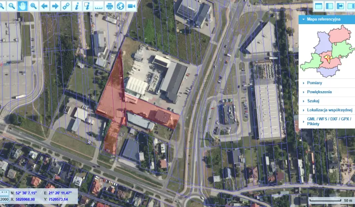 Działka inwestycyjna Wyszków Centrum, ul. Pułtuska