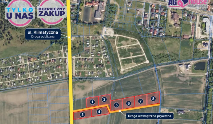 Działka siedliskowa Gdańsk Sobieszewo, ul. Klimatyczna