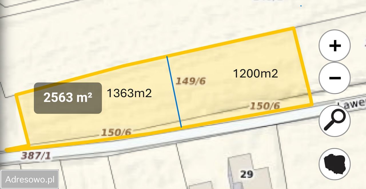 Działka budowlana Rudze. Zdjęcie 4