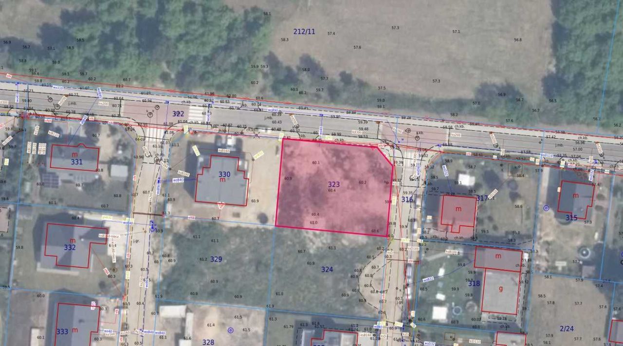 Działka budowlana Rożental, ul. Biskupa Okoniewskiego