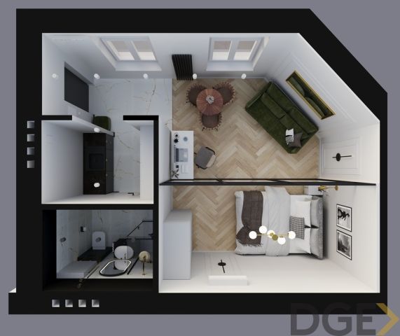 Mieszkanie 1-pokojowe Kraków Kazimierz, pl. Nowy. Zdjęcie 12