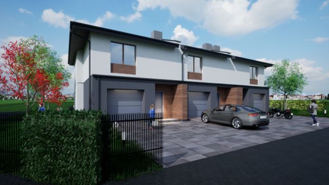 dom szeregowy, 4 pokoje Aleksandrów Łódzki, ul. Kalinowa. Zdjęcie 3