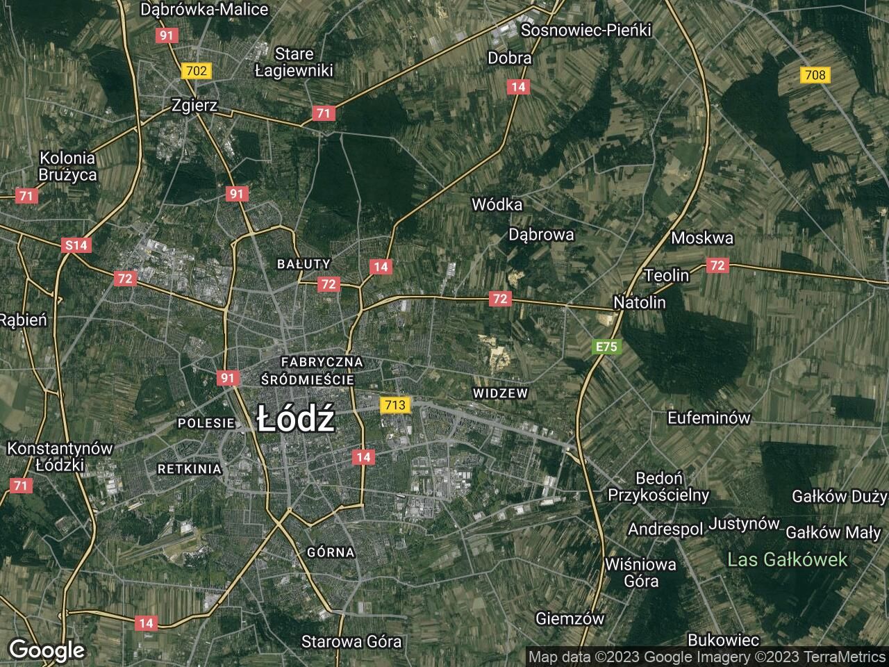 Działka budowlana Łódź Widzew, ul. Giewont