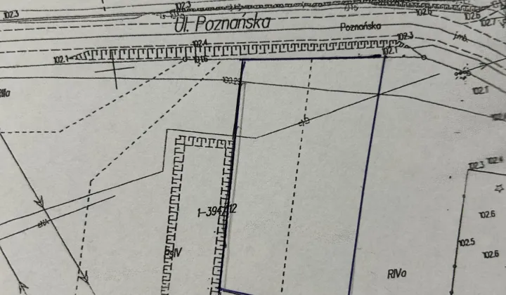 Działka budowlana Piotrków Kujawski, ul. Poznańska