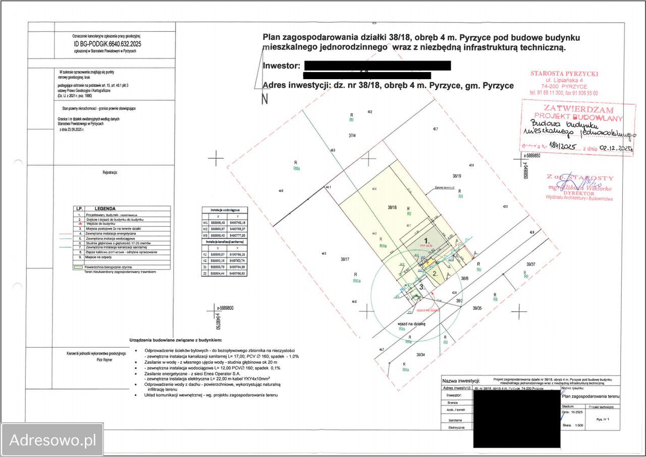 Działka budowlana Pyrzyce, ul. Rycerza Przybora. Zdjęcie 5