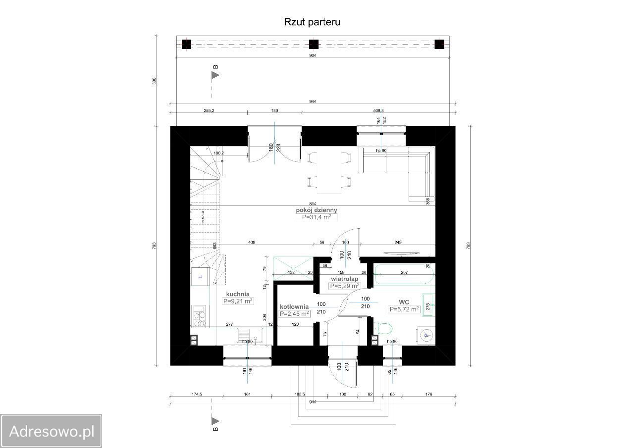 dom wolnostojący, 4 pokoje Stachowo. Zdjęcie 10