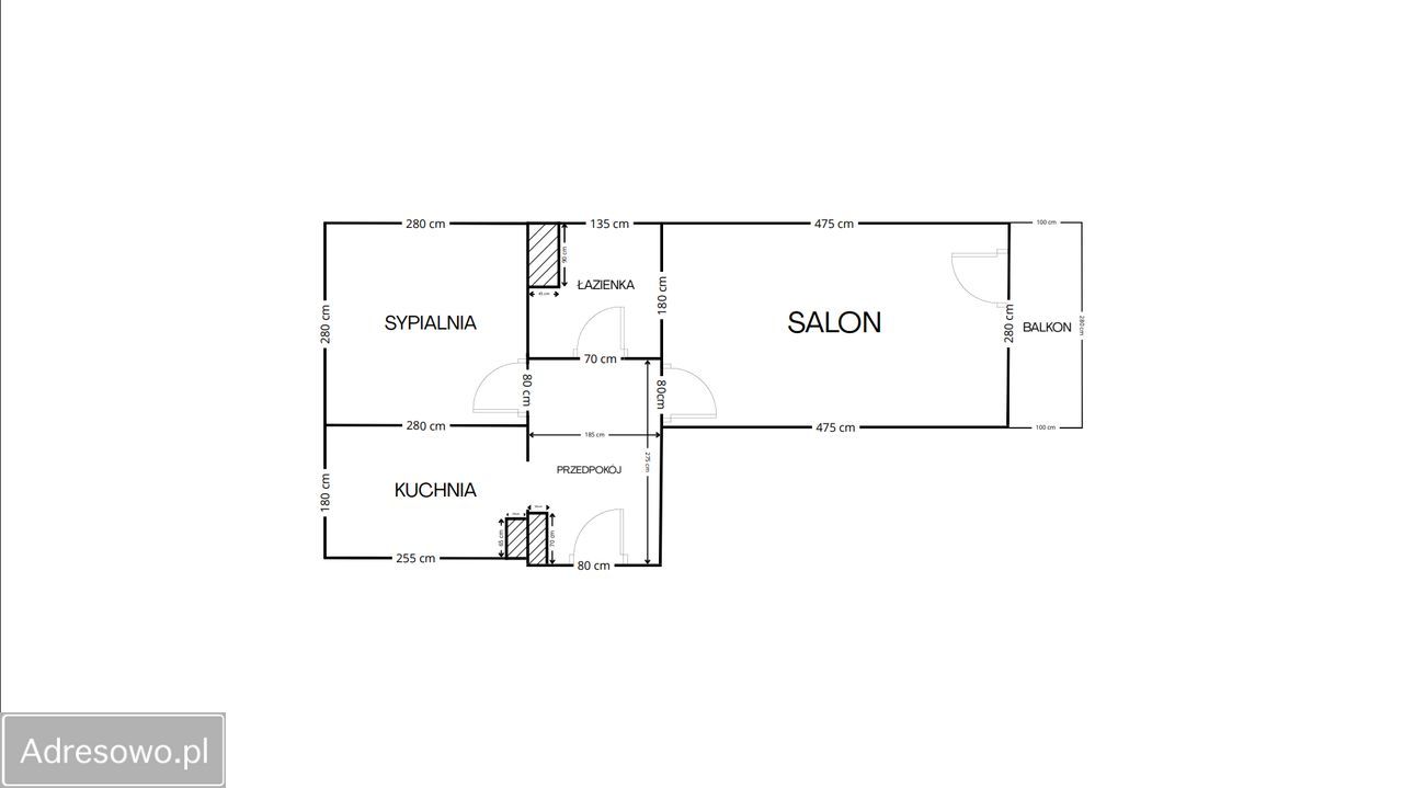 Mieszkanie 2-pokojowe Toruń Koniuchy, ul. Legionów. Zdjęcie 12