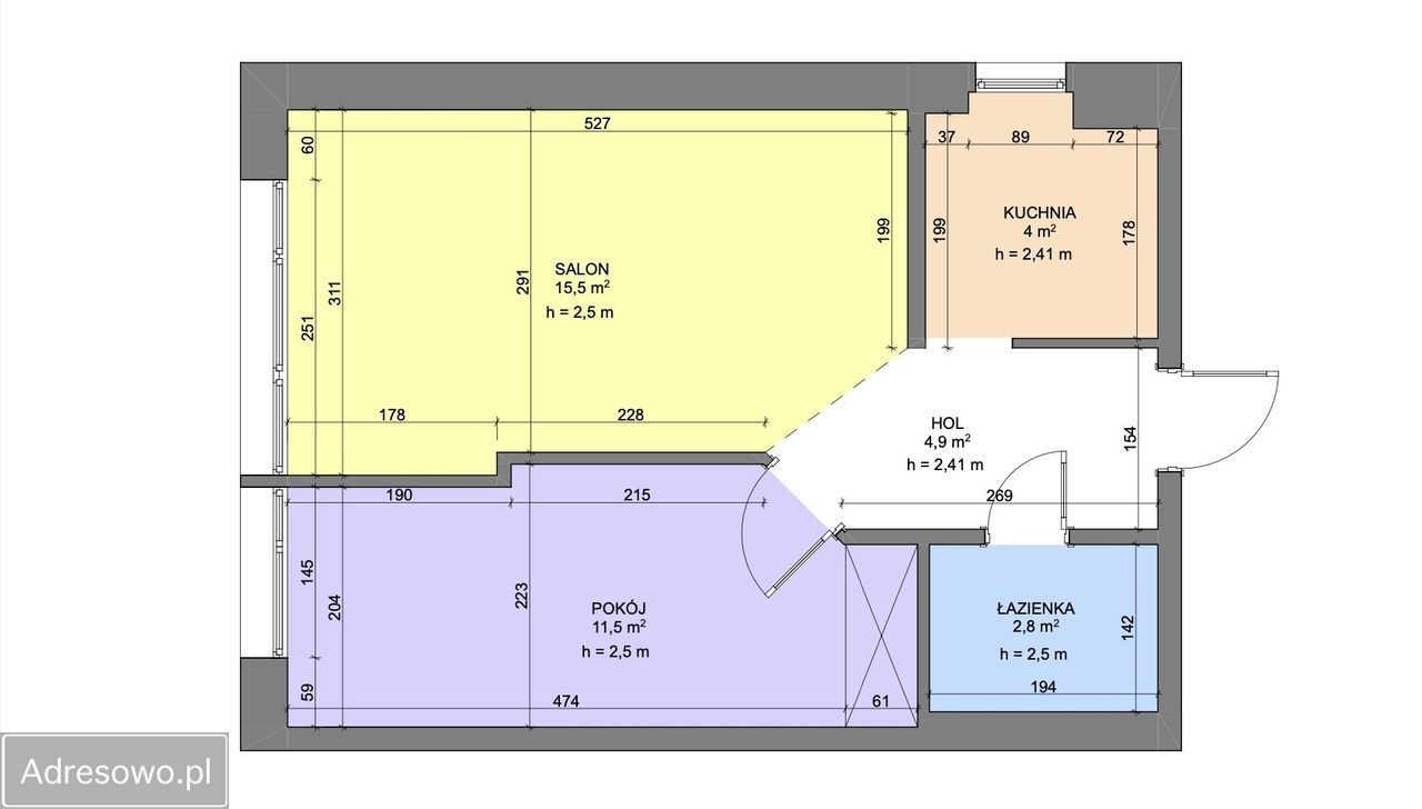 Mieszkanie 2-pokojowe Warszawa Bielany, ul. Dorycka. Zdjęcie 9