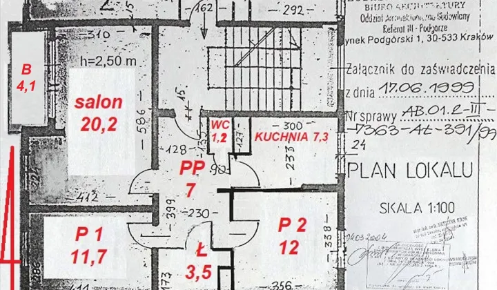 Mieszkanie 3-pokojowe Kraków Ruczaj, ul. Zachodnia