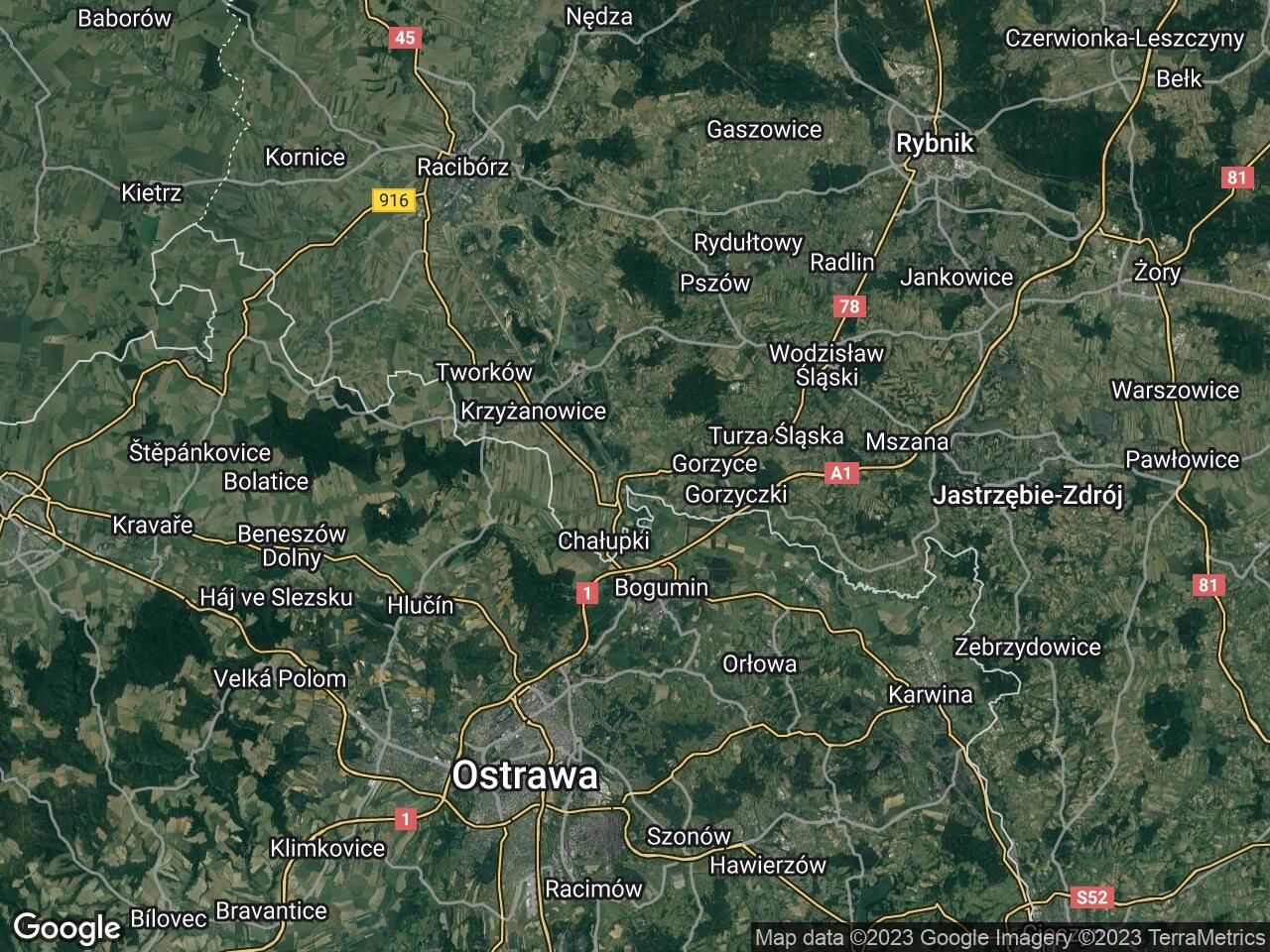 Działka rekreacyjna Olza