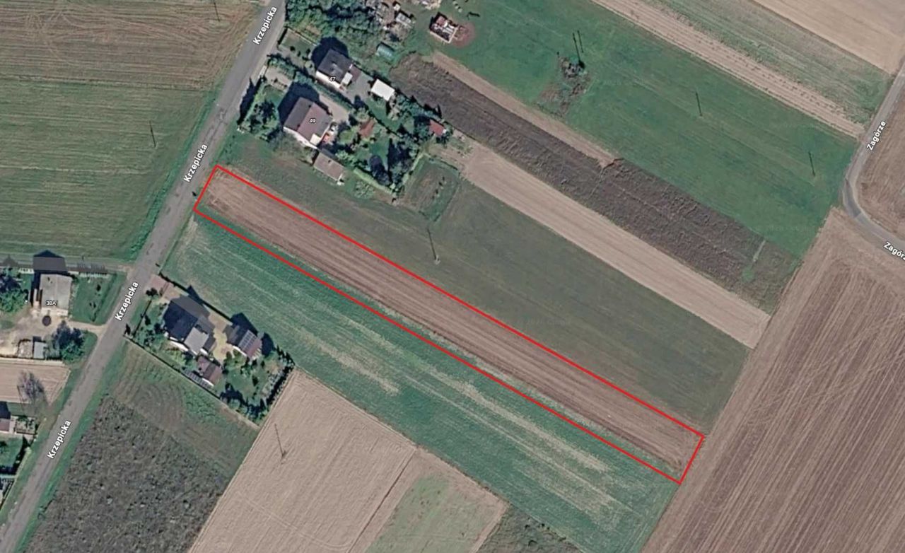 Działka budowlana Parzymiechy, ul. Krzepicka. Zdjęcie 5