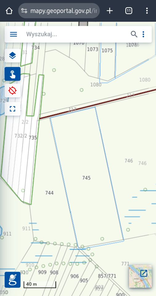 Działka rolna Podwierzbie