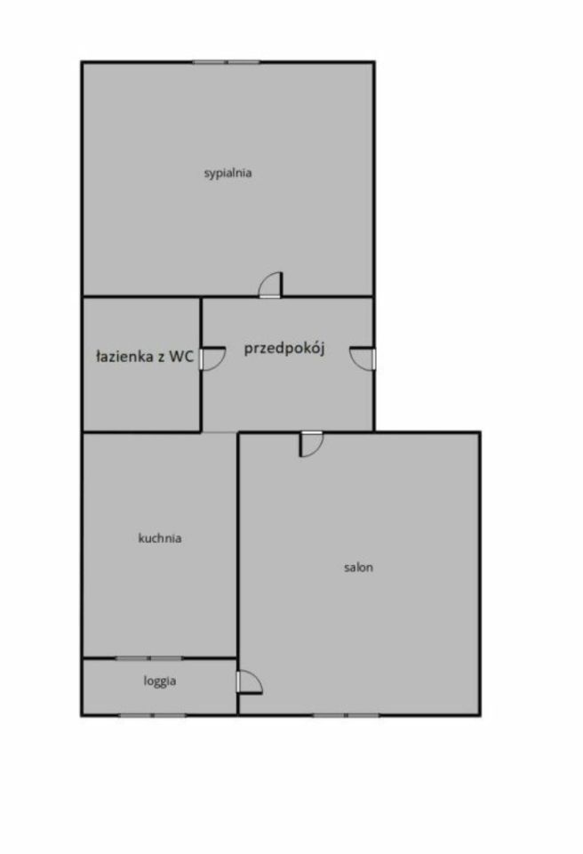 Mieszkanie 2-pokojowe Trzebiatów Centrum. Zdjęcie 3