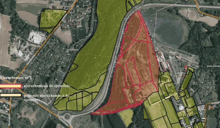 Działka inwestycyjna Mszana, ul. Górnicza
